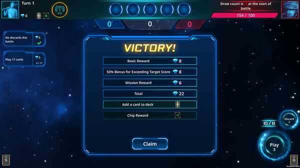 Galactic Deck Clash Demo screenshot 5