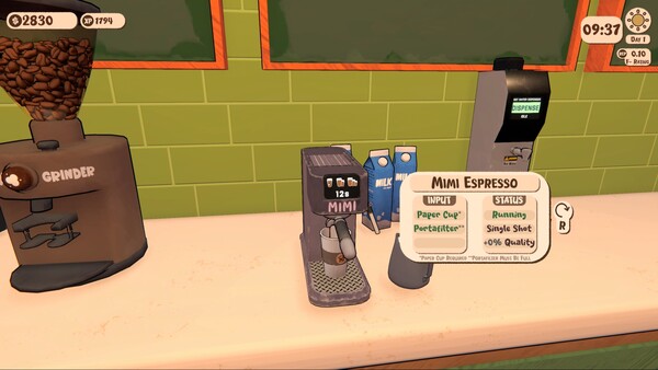 Coffie Simulator - Prologue