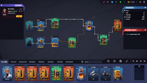 Factory Planner: Prologue - First Sparks screenshot 1