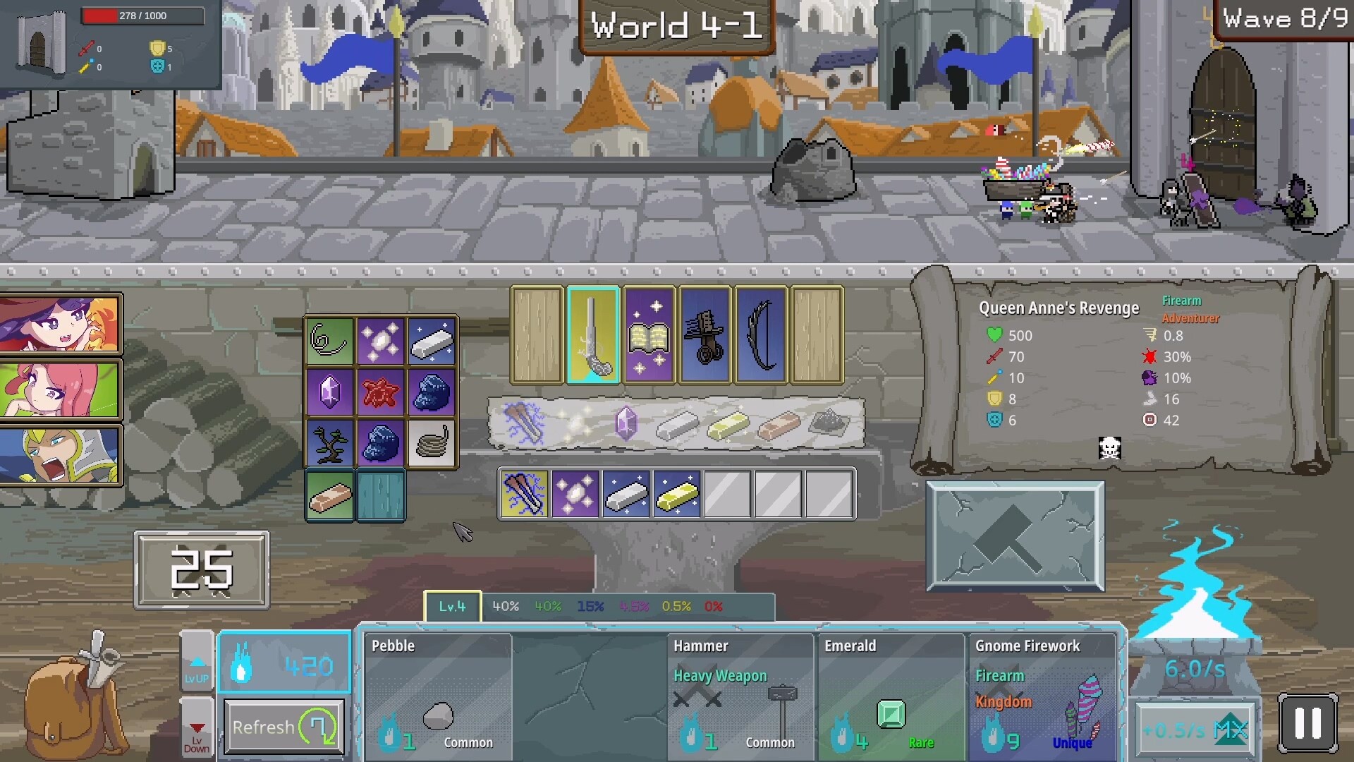 GIVE ME A WEAPON!