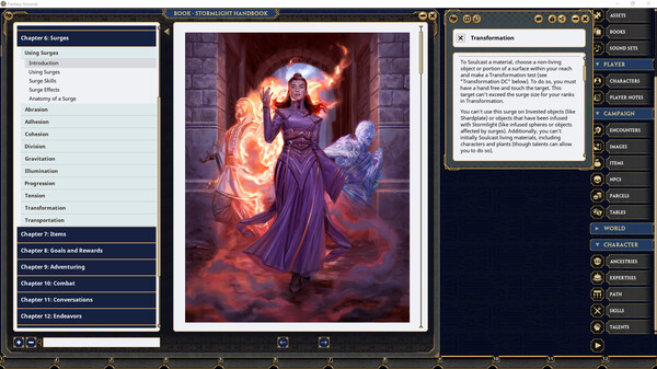 Fantasy Grounds - Stormlight Handbook