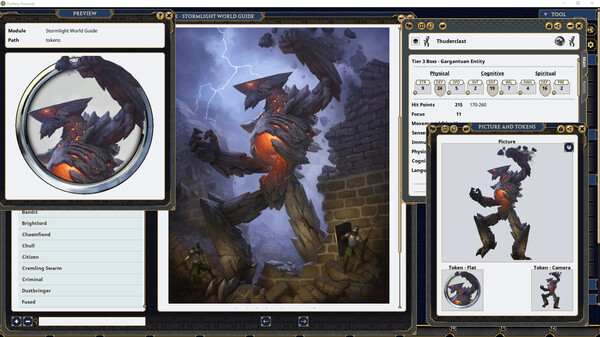 Fantasy Grounds - Stormlight World Guide