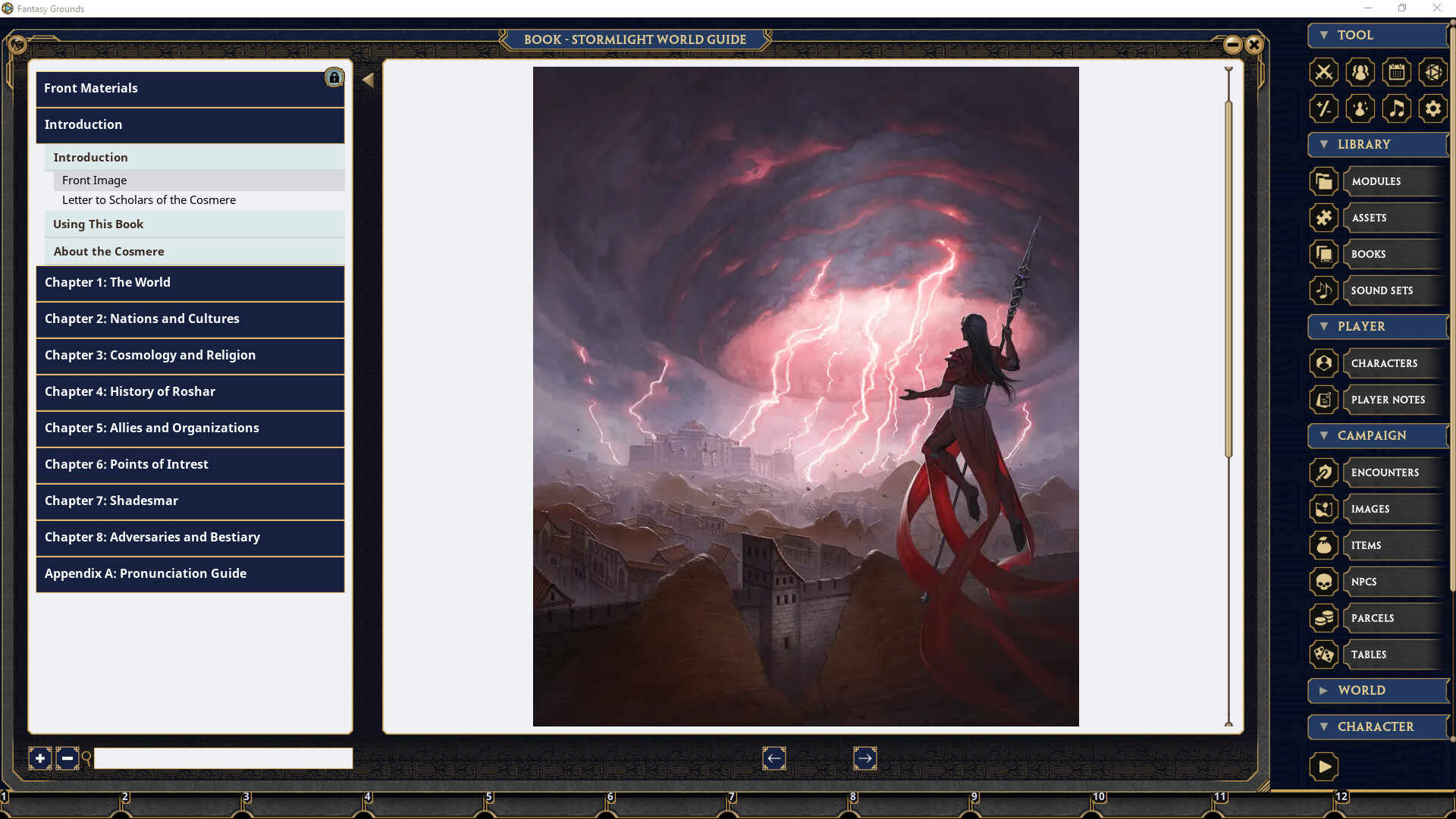 Fantasy Grounds - Stormlight World Guide