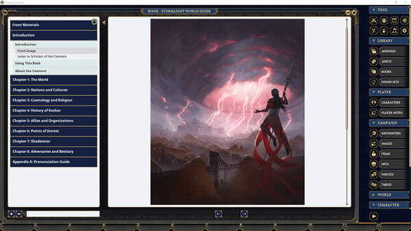 Fantasy Grounds - Stormlight World Guide
