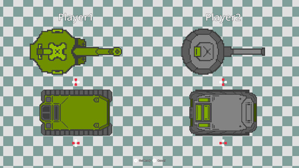 Pixel Tank Wars screenshot 1