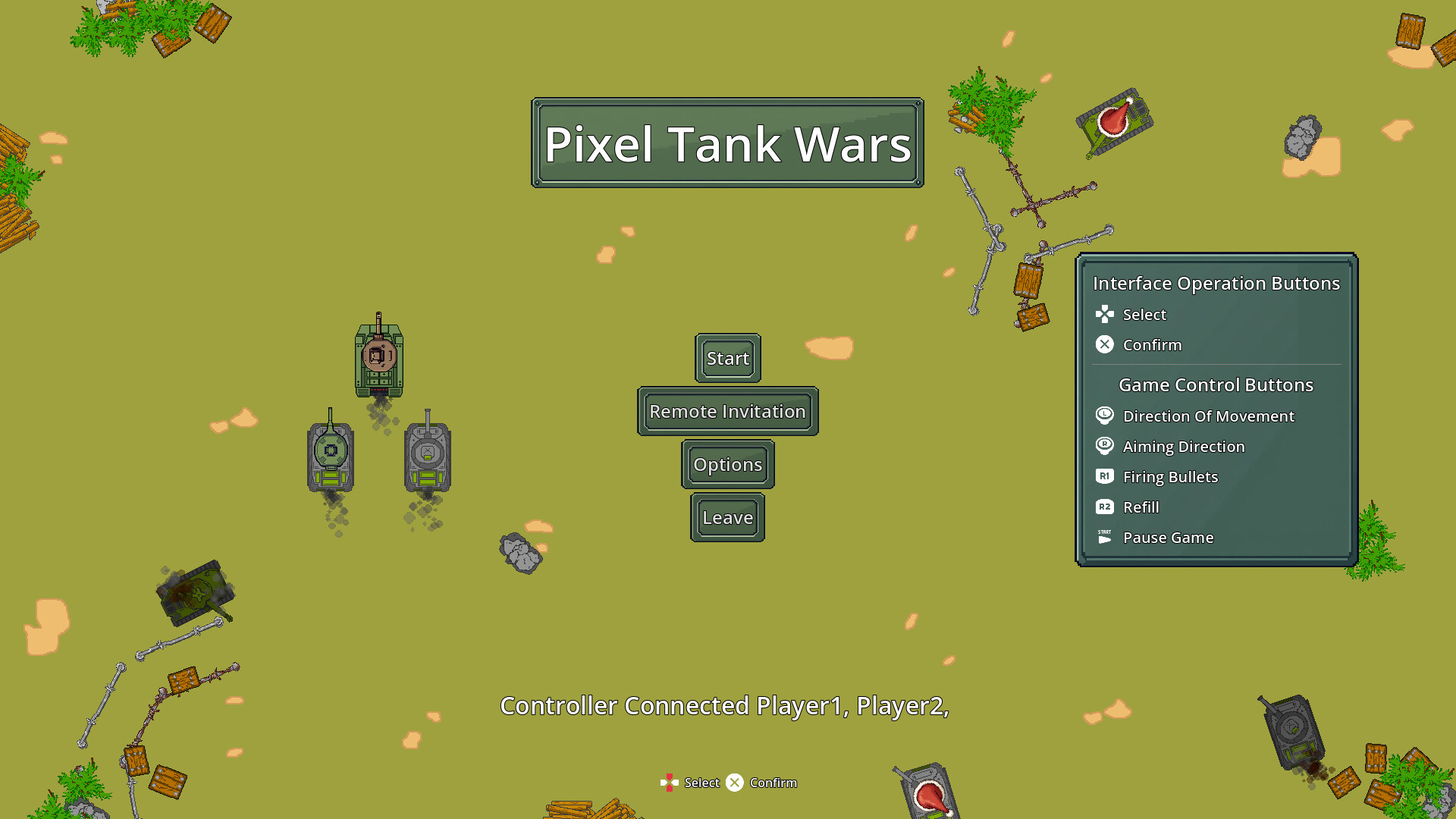 Pixel Tank Wars screenshot #10