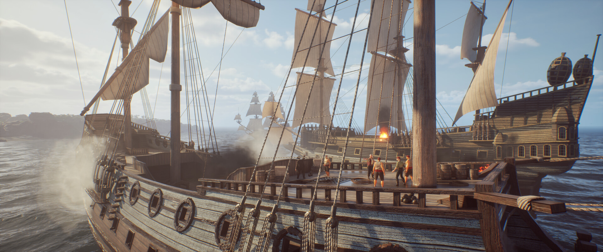 Dawn of Piracy: Caribbean Tides screenshot 1