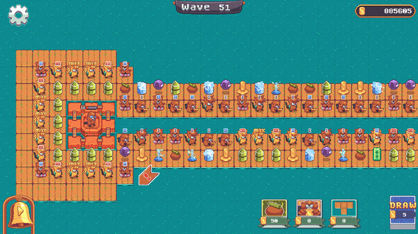 Beaver TD game for Linux 1