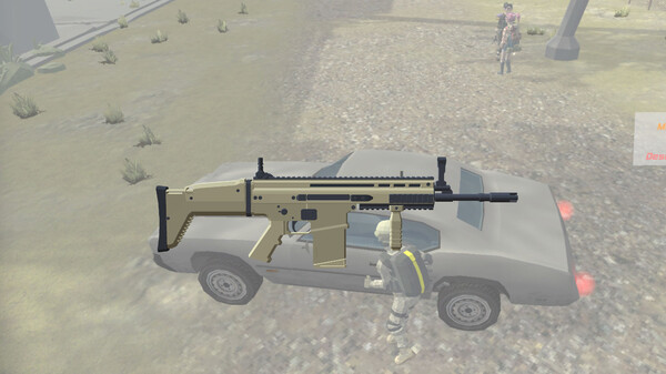 LivingBattle SCAR-H for steam LivingBattle SCAR-H for steam
