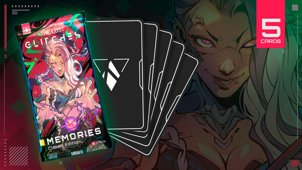 The Lost Glitches - Starter Bundle: 49 Booster Packs & 3 cosmetics screenshot 3
