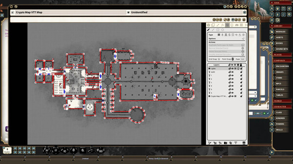 Fantasy Grounds - Dolmenwood - The Ruined Abbey of St. Clewyd