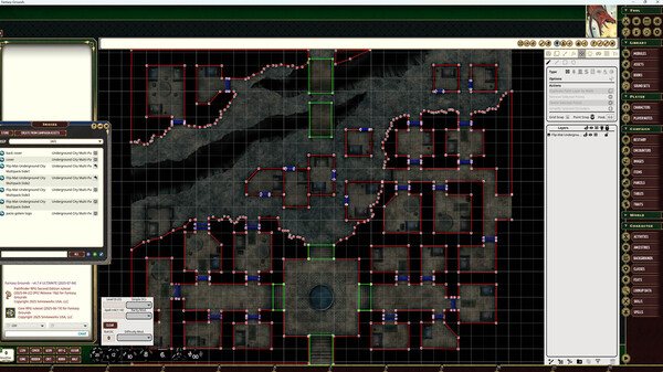 Fantasy Grounds - Pathfinder RPG - Flip-Mat: Underground City Multi-Pack