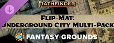 Fantasy Grounds - Pathfinder RPG - Flip-Mat: Underground City Multi-Pack Small Capsule Image