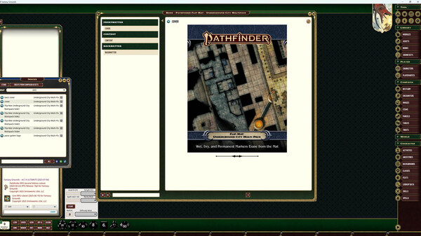 Fantasy Grounds - Pathfinder RPG - Flip-Mat: Underground City Multi-Pack