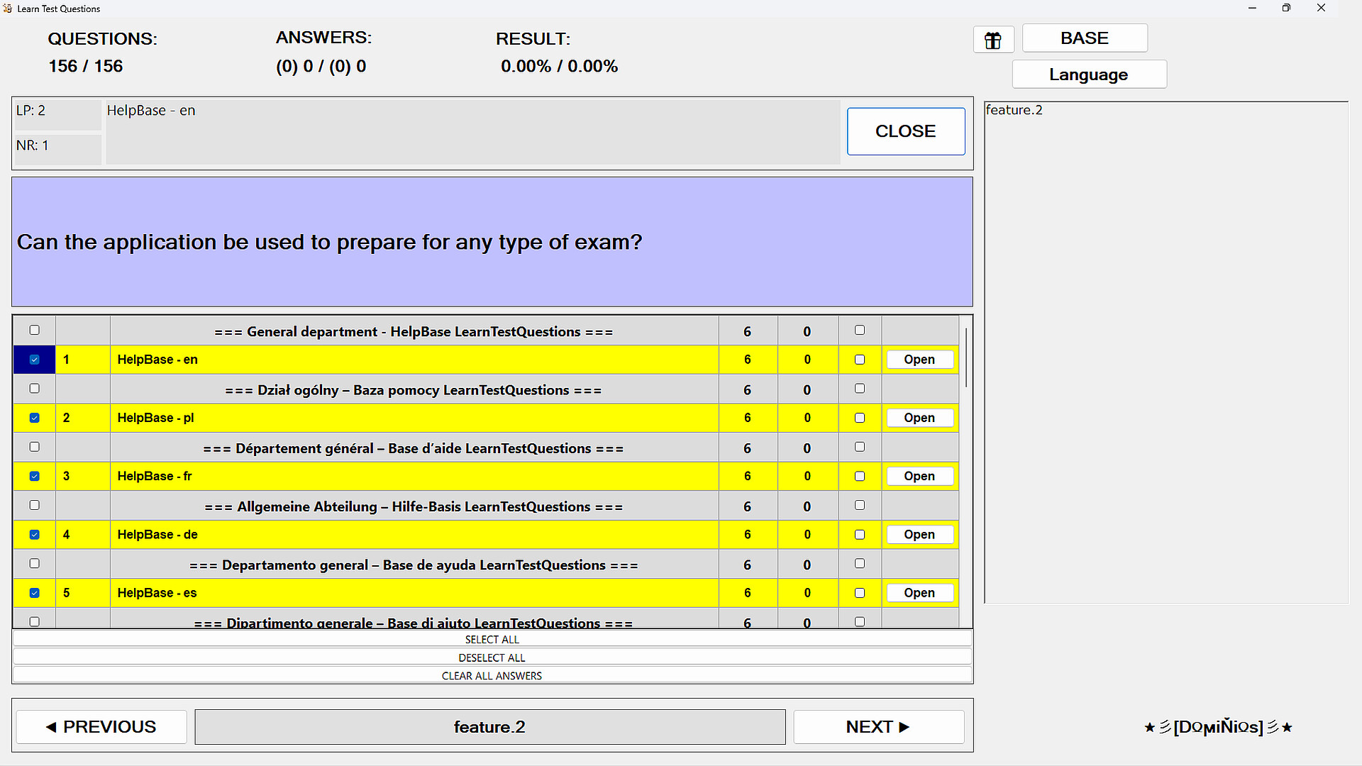 LearnTestQuestions screenshot 2
