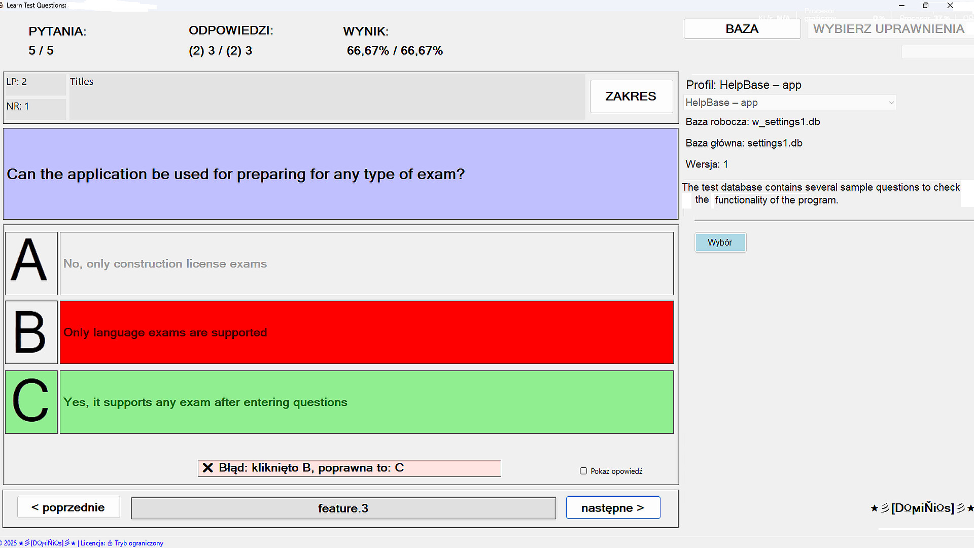 LearnTestQuestions screenshot 3