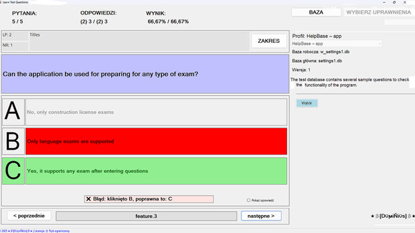LearnTestQuestions screenshot 3