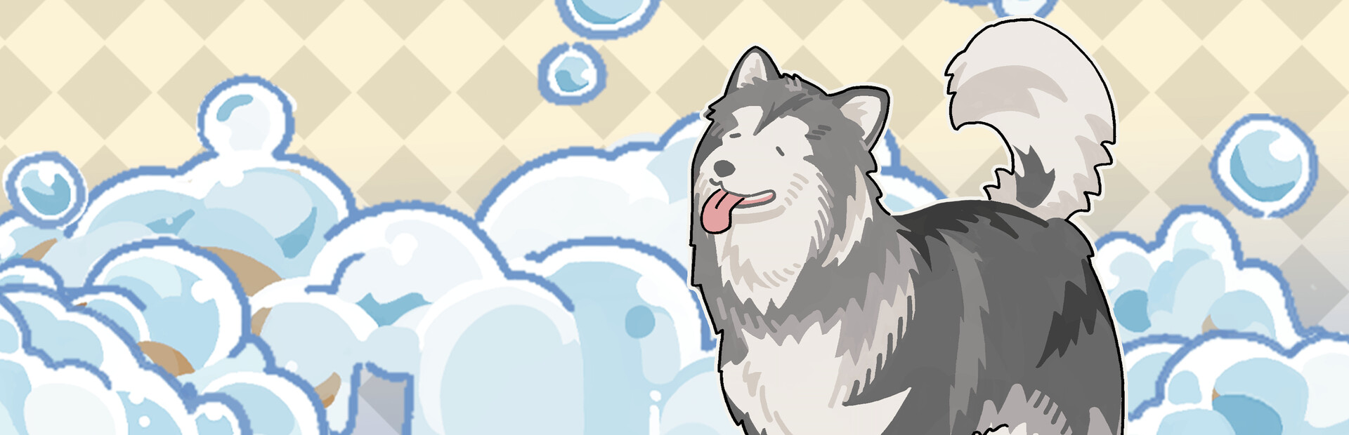 Bubble dog