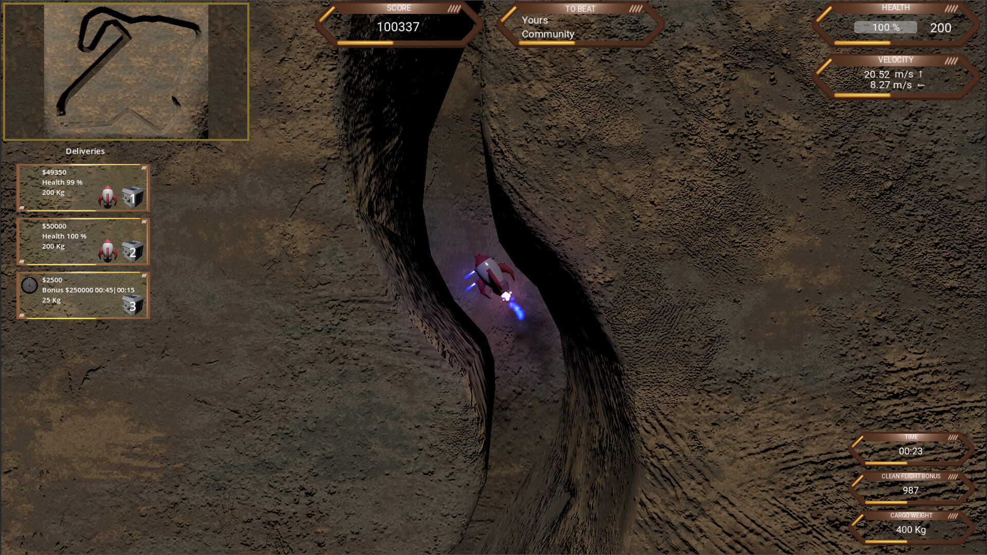 RocketShip Go Up screenshot #12