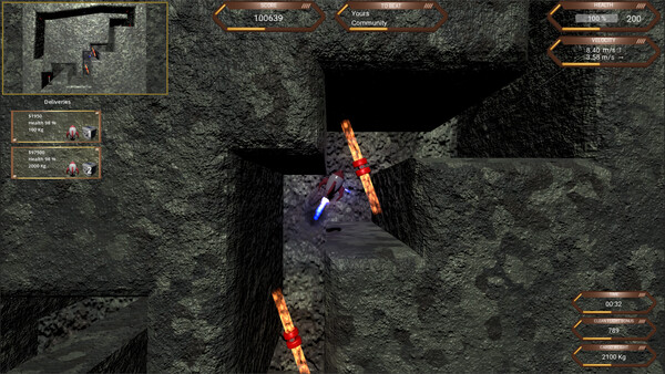 RocketShip Go Up game for windows Pc 1