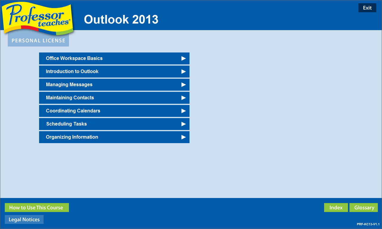 #2. Professor Teaches® Outlook 2013 & 365 (Steam) De: Individual Software
