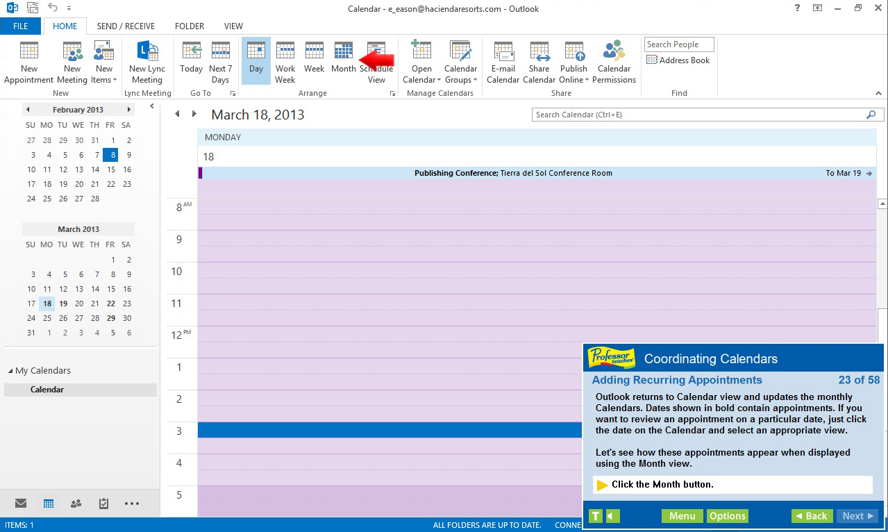 #6. Professor Teaches® Outlook 2013 & 365 (Steam) De: Individual Software