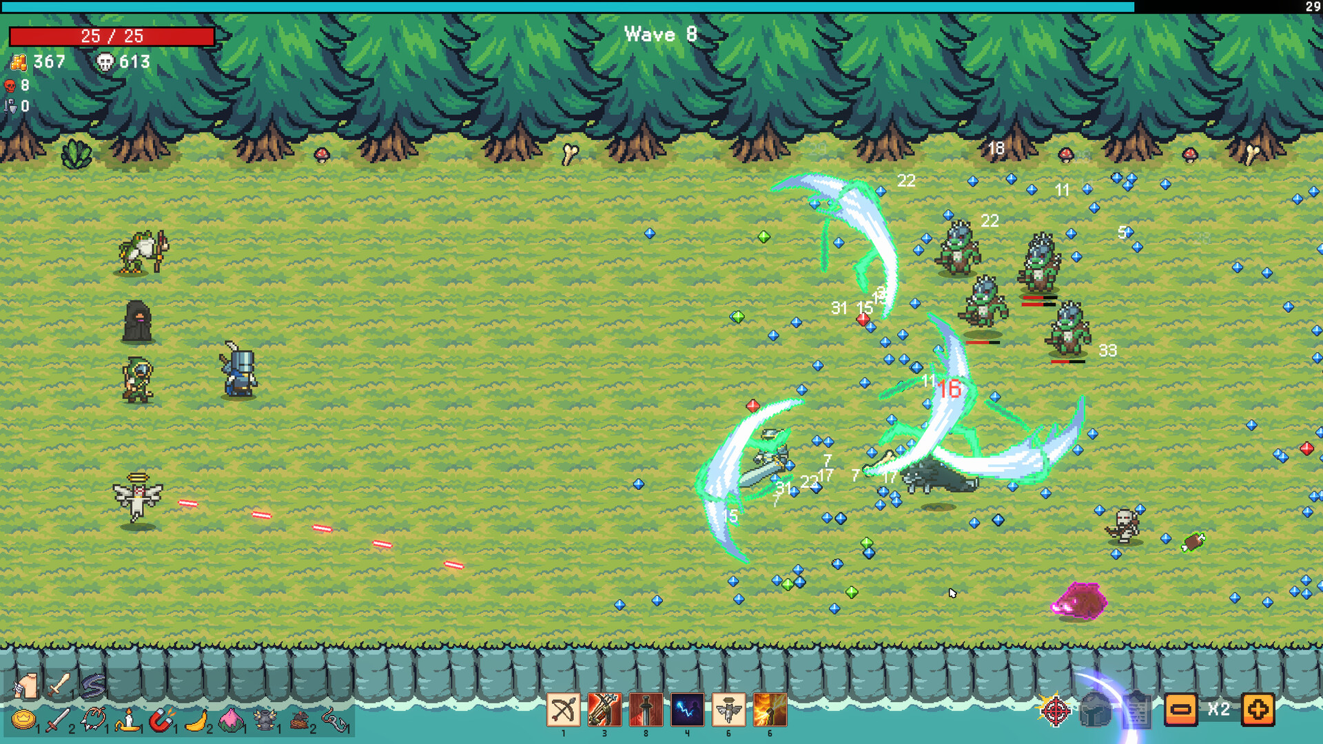 Pixel Survivors: Defense screenshot 5