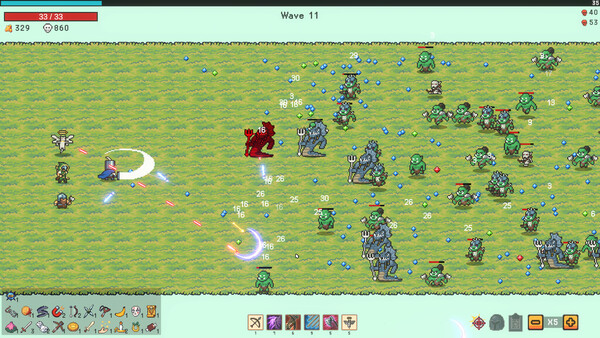 Pixel Survivors : Defense screenshot 4