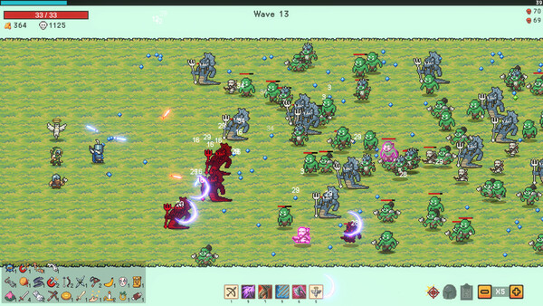 Pixel Survivors : Defense screenshot 1