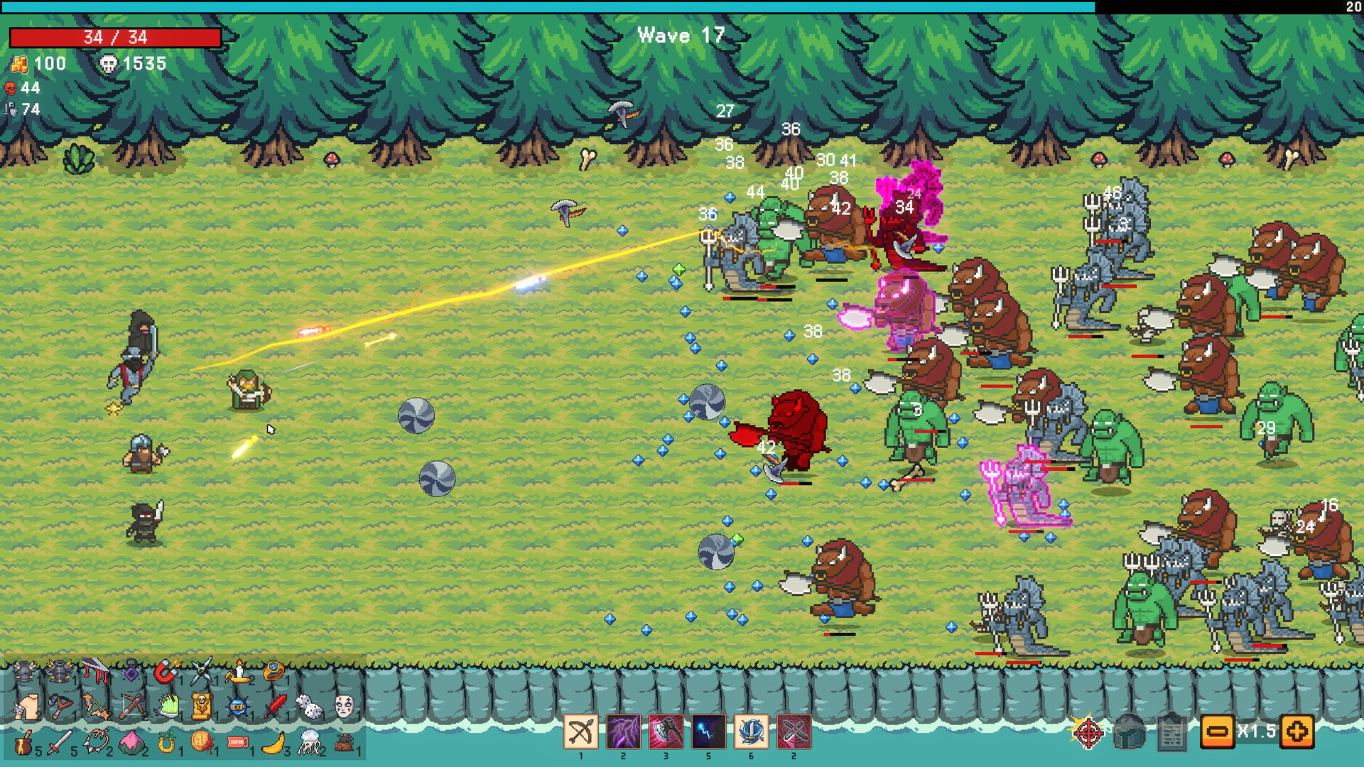 Pixel Survivors: Defense screenshot #4