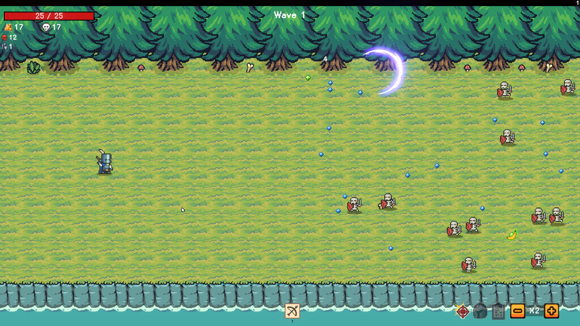 Pixel Survivors: Defense screenshot 1