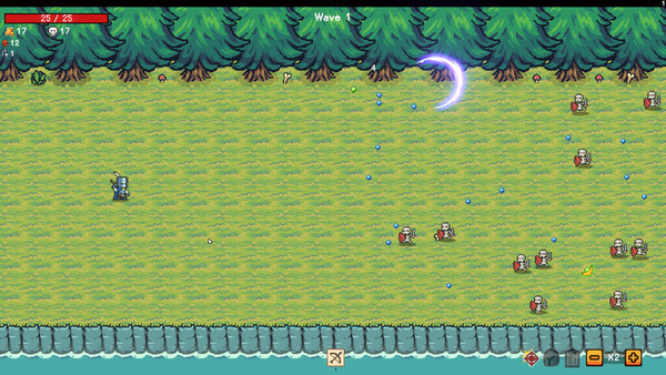 Pixel Survivors: Defense screenshot 1