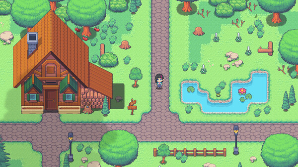 Screenshot of Voice of Nature gameplay showing in-action mechanics