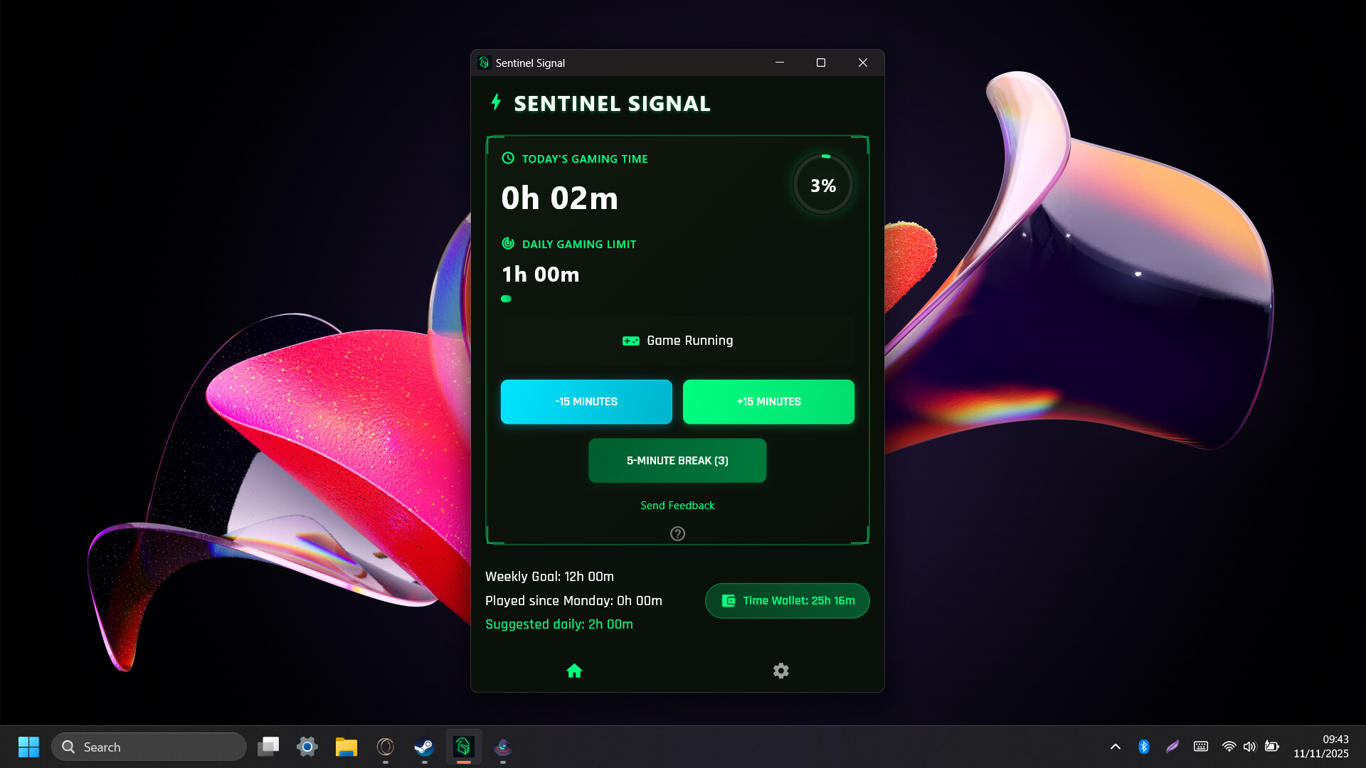 Sentinel Signal screenshot #3