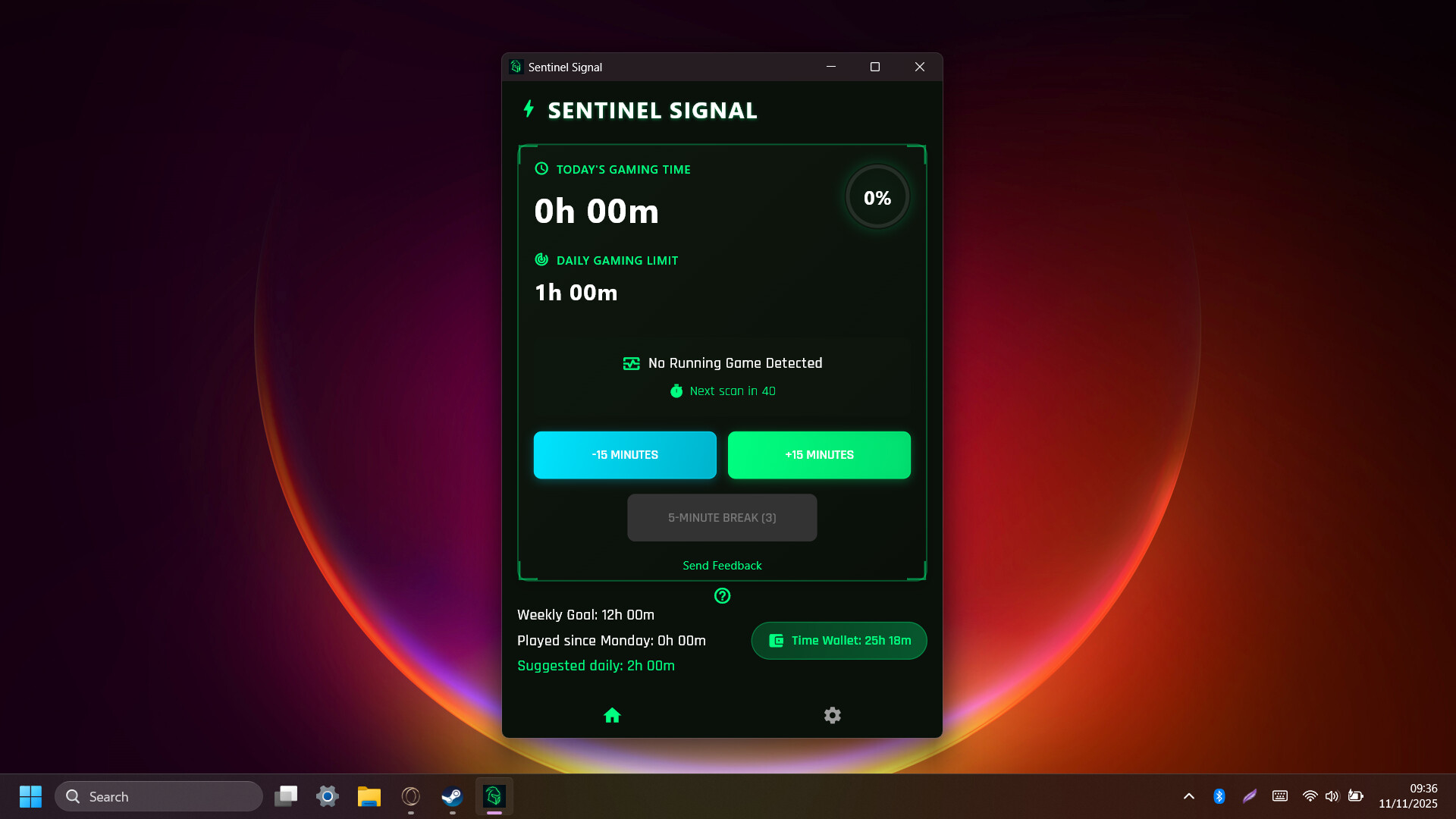 Sentinel Signal screenshot #1