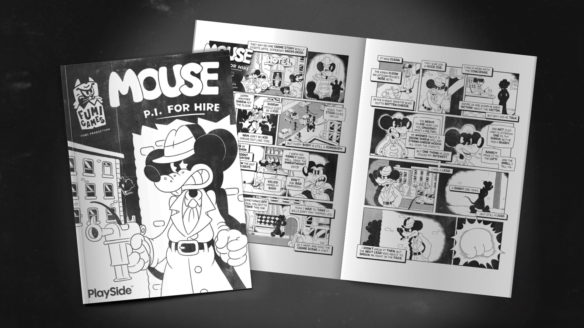 MOUSE: P.I. For Hire Comic Book Featured Screenshot #1