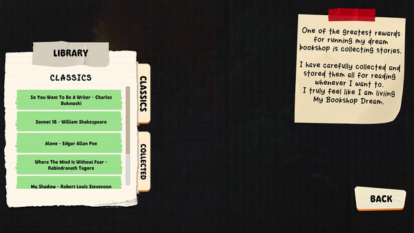 Screenshot 3 of My Bookshop Dreams - more gameplay footage
