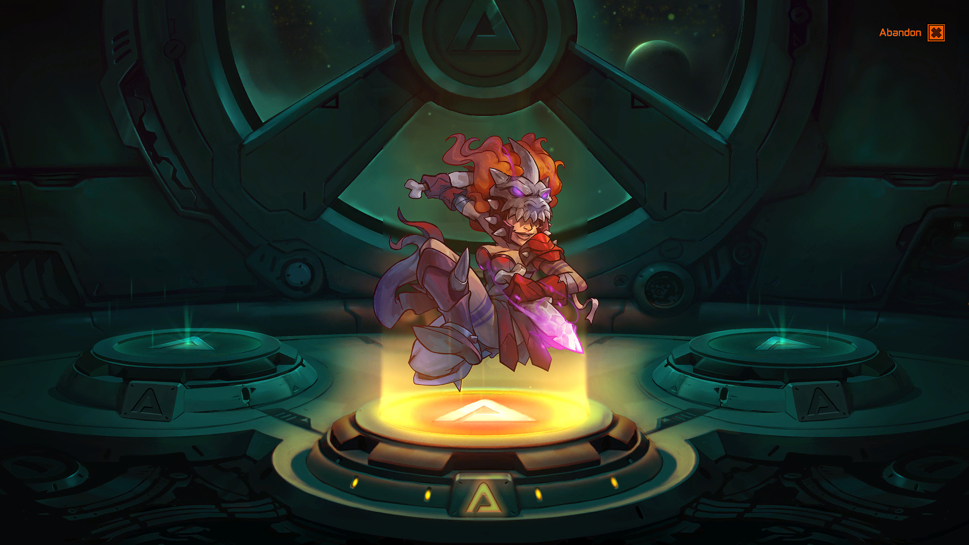 Awesomenauts - Dragon Huntress Ksenia Skin Featured Screenshot #1