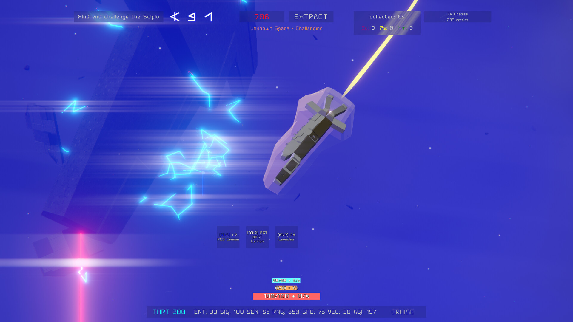 Exploración espacial en Catharage