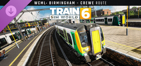Steam cover for Train Sim World® 6: West Coast Main Line: Birmingham - Crewe Route Add-On.