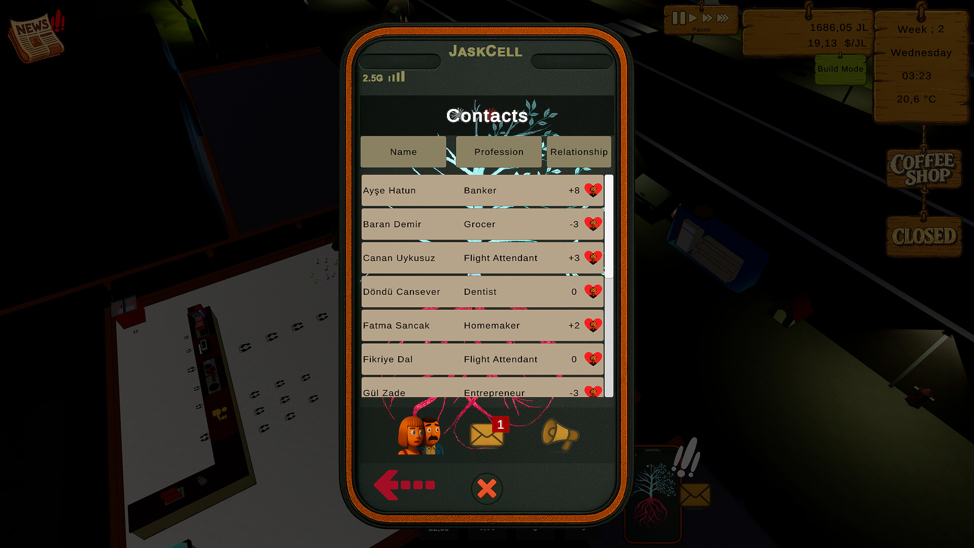 Life in Jasskia: a Coffee Shop screenshot #12