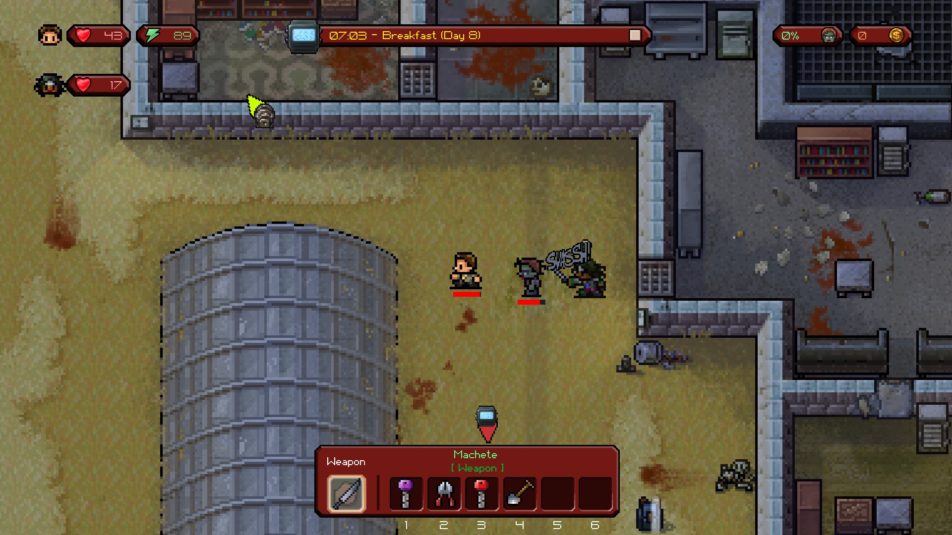 The Escapists: The Walking Dead screenshot 7