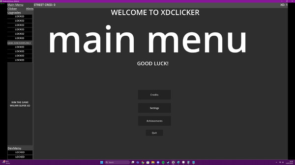 XD CLICKER screenshot 1