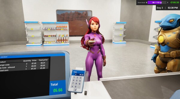 Space Supermarket Simulator Demo: скриншот 2