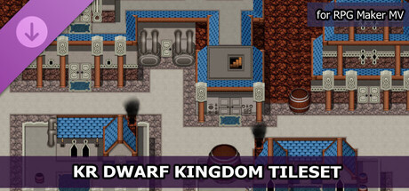 RPG Maker MV - KR Dwarf Kingdom Tileset Header Image