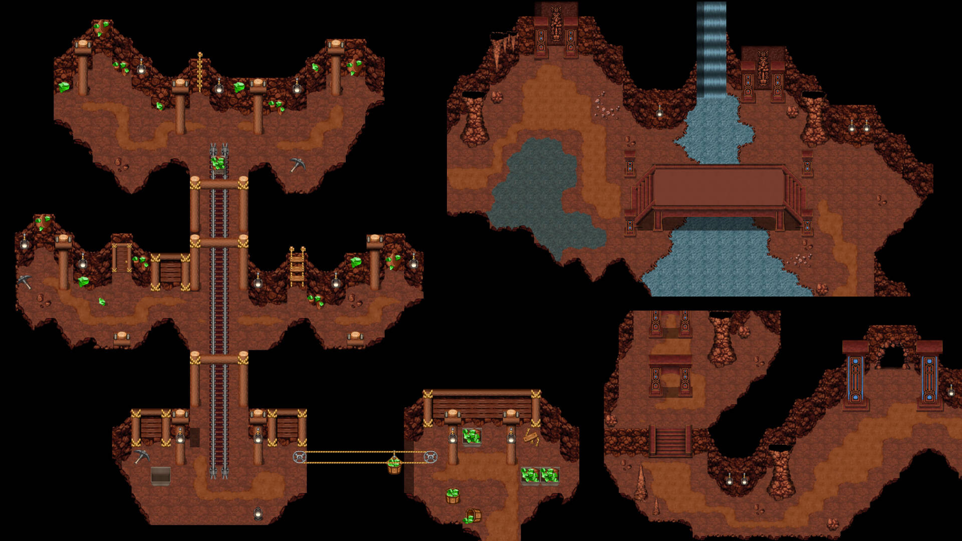#1. RPG Maker MZ - KR Dwarf Kingdom Tileset (Steam) Podle: KOMODO