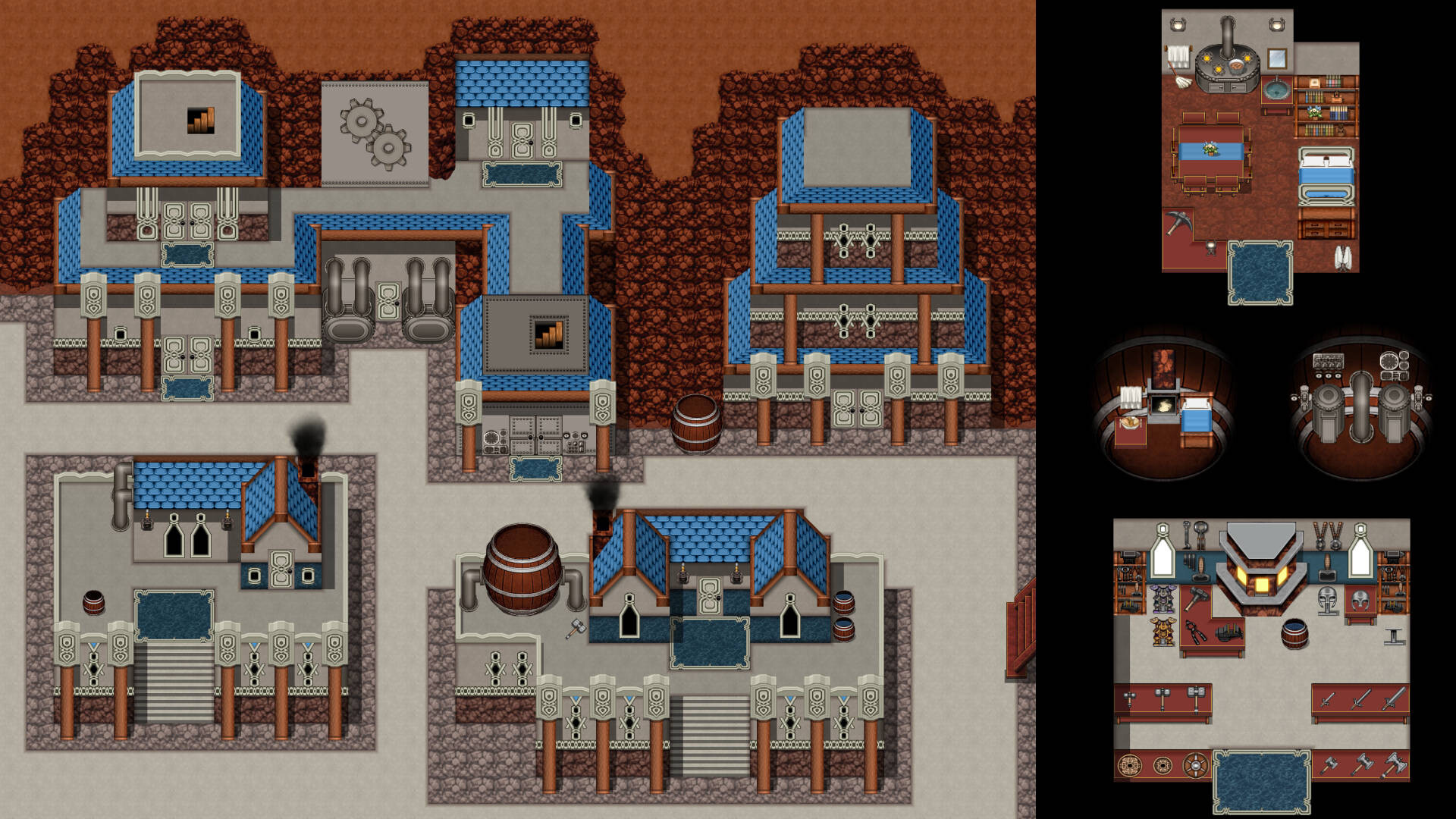 #2. RPG Maker MZ - KR Dwarf Kingdom Tileset (Steam) Podle: KOMODO