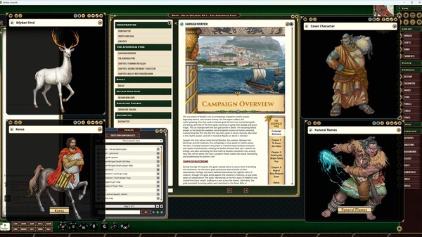 Fantasy Grounds - Pathfinder 2 RPG - Myth-Speaker Adventure Path - The Acropolis Pyre (1 of 3)