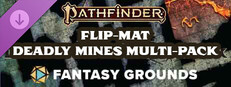 Fantasy Grounds - Pathfinder 2 RPG - Flip-Mat: Deadly Mines Multi-Pack Small Capsule Image