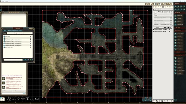 Fantasy Grounds - Pathfinder 2 RPG - Flip-Mat: Deadly Mines Multi-Pack